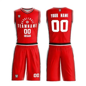 Costume de sport de basket-ball pour adulte Ensemble de maillot à double poche avec gilet respirant Short grande taille-pour les amateurs de sport - Product Image 4