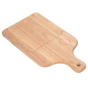 Tabla de cortar de madera de haya HF Crafts, picadora de queso Rectangular Lisa para utensilios de cocina para carpintería y decoración del hogar - Product Image 2
