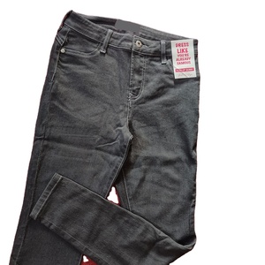 กางเกงยีนส์สแปนเด็กซ์ผ้าฝ้ายสำหรับผู้หญิงผ้าสแปนเด็กซ์แบบลำลองผ้าบาง - Product Image 3