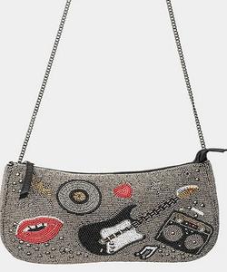 Portefeuille long multicolore pour femme avec fermeture éclair, pochette portable à main avec chaîne, sacs à bandoulière au design simple - Product Image 1