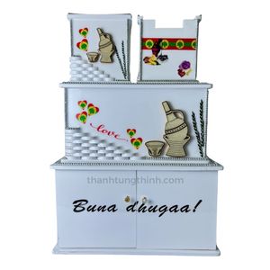 Diseño Exclusivo - Juego de Regalo de Café en Caja de Madera Etíope Personalizada al por Mayor, Hecho en Vietnam para Mayoristas - Product Image 2