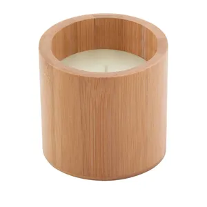 Bougie parfumée en bambou Takebo, gadgets écologiques pour la décoration de la maison - Product Image 1