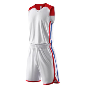 Promoción Ventas directas de fábrica Malla personalizada Sublimación Baloncesto Personalizar su propio equipo Uniformes de baloncesto - Product Image 5