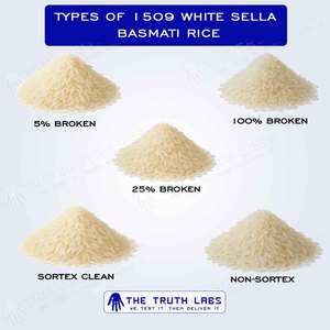 Riz Basmati Sella Blanc 1509-8.2mm + Riz étuvé aromatique à grain extra long-Qualité supérieure à l'exportation sans mélange - Product Image 2