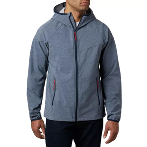Chaqueta Softshell Impermeable, Transpirable y Cortavientos de Alta Calidad, Delgada y Larga, con Recubrimiento, a la Venta al por Mayor a Bajo Precio para Hombre - Product Image 1