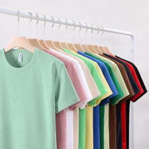 Alta calidad al por mayor en blanco 100% algodón deporte gimnasio camiseta peso pesado personalizado logotipo suelto ajuste impreso camiseta para hombres - Product Image 5