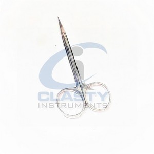 Thêm sắc nét noyes Micro kéo sử dụng duy nhất dùng một lần nhãn khoa cụ thẳng 4.5 inch mùa xuân Iris cắt kéo - Product Image 1