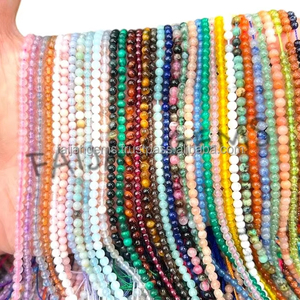 Venta al por mayor FAIJAN GEMS C20 mezcla de piedras naturales cuentas amatista cristal piedras preciosas cabujón para DIY fabricación de joyas tamaño personalizable - Product Image 1