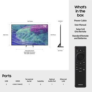 2025 Smart LED <b>TV</b> 4K Definition 75-100 Inch Flat Screen Android <b>TV</b> for Home & Hotel Use 2K Projection - Product Image 4