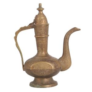 Aftaba de Latón de Alta Calidad con Grabado y Acabado Pulido para Agua Potable, Utensilio de Cocina Vintage de Latón - Product Image 1