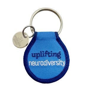 Wholesale <b>Custom</b> logo Embroidery Patch Keychain Keyring <b>Key</b> Tag - Product Image 2