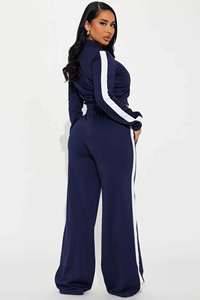 Conjunto Deportivo de 2 Piezas para Mujer al por Mayor, Chándal de Tela de Algodón Largo para Correr, para Invierno - Product Image 6