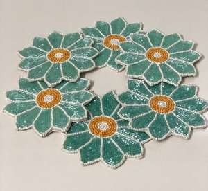 Posavasos de nogal Juegos de posavasos de madera de nogal-Calidad superior - Product Image 3