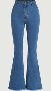 Jeans de Mezclilla para Mujer, Corte Boyfriend, Cintura Media, Transpirables, Lavado Oscuro, Estilo Casual Holgado, Verano, Streetwear, Alta Calidad, Y2K - Product Image 5