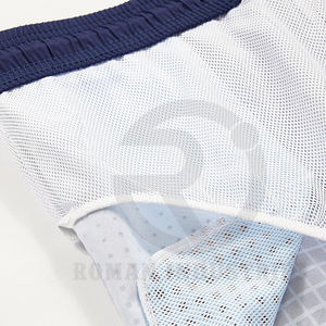 กางเกงว่ายน้ำขาสั้นสำหรับผู้ชายกางเกงขาสั้นสำหรับว่ายน้ำชายหาดทำขึ้นเองสีพื้นทำจากปากีสถาน - Product Image 3