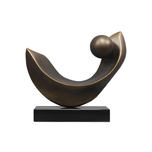 Ornements de festival d'escrime en forme de main de conception royale Décoration Sculpture Décoration intérieure Ornements en métal à des prix abordables - Product Image 3