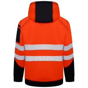 New Arrival of 2026 High Visibility Jacket 4 <b>Zips</b> Hoodie Work <b>Zip</b> <b>Hooded</b> Top SweatShirts Windbreaker hoodie - Product Image 2
