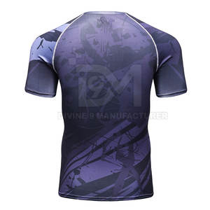 Ropa de verano Camisetas de sublimación de manga corta para hombres Cuello redondo 100% Algodón Transpirable Secado rápido Alta calidad Nueva llegada - Product Image 2