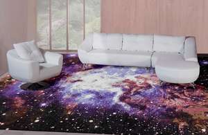 Conjunto de alfombra de lana anudada a mano de alta calidad Diseño de patrón abstracto - Product Image 3