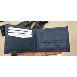 Portefeuilles en cuir de veau personnalisés, qualité supérieure, véritable cuir d'animal, mode, fin, imperméable, broderie ouverte, lettres, pour hommes - Product Image 5