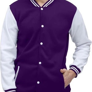 Blousons bombardiers pour hommes à bas prix nouvelle mode Blouson aviateur classique de baseball Veste universitaire pour l'hiver - Product Image 1