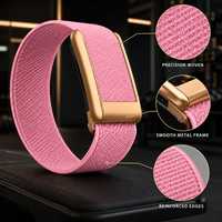 Bracelet de montre en nylon tissé noir et gris, bracelet de remplacement pour Whoop 5.0 MG, boucle sport réglable
