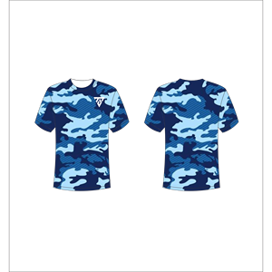 Camiseta Personalizada al por Mayor para Hombre, Diseño de Camuflaje Azul Oscuro, Camiseta Gráfica de Alta Calidad, Trackstar OEM, Marca Privada TSI-G05-P0565 - Product Image 1