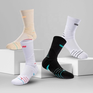 Sport <b>Sock</b> Men's Athletic Compression <b>Running</b> <b>Sock</b> Breathable Mesh Towel Bottom Cushion Knitted Cotton Polyester Spandex - Product Image 2