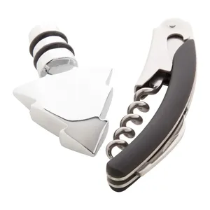 Set Vino Personalizzato Glgg - Cavatappi e Apribottiglie Premium per Merchandising - Product Image 1