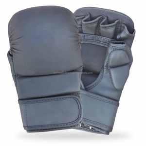 Guantes de cuero PU de entrenamiento profesional de alta calidad, Etiqueta Privada, precios bajos para artes marciales, guantes de cuero para disparar - Product Image 3