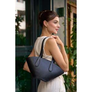 Sac cabas aspect cuir - Product Image 1