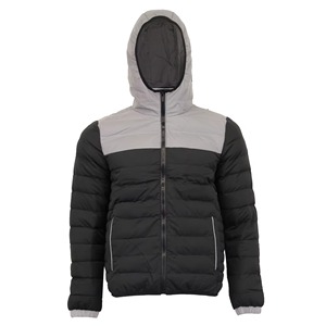 Chaqueta de Invierno Acolchada para Hombre, Ligera, con Capucha, Corte Regular, para Jóvenes - Product Image 4