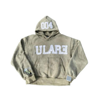 Made in Best <b>Material</b> <b>Embroidery</b> Hoodies Long Sleeves Street Wear Fashionable Men <b>Embroidery</b> Hoodies - Product Image 1