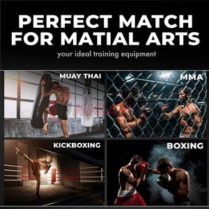 แผ่นเป้าซ้อมมวยหนังทำขึ้นเองพร้อมโลโก้ OEM จากปากีสถาน - Product Image 6