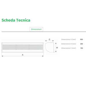 Vortice AIR DOOR H Serie AD900T, Operador de Puerta Automática Trifásico de 90 cm con Aspas Ajustables - Product Image 3