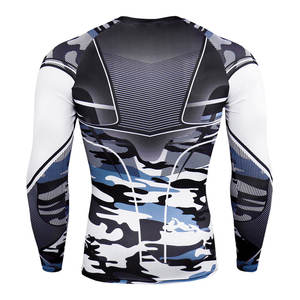 Rashguard Deportivo Profesional Personalizado de Fábrica, Transpirable, Ecológico, de Secado Rápido, con Logotipo Personalizado Impreso - Product Image 2