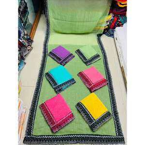 Elegante Simaar Rangoli bordado Georgette blusa proveedor al por mayor para la temporada de fiesta saris y Lehengas colección de invierno - Product Image 4