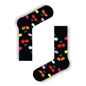 5-Piece Breathable <b>Soft</b> Warm Fruit Patterned Socks Colorful One Size <b>Box</b> for Boys Girls Korean Style for Summer Winter Use - Product Image 2