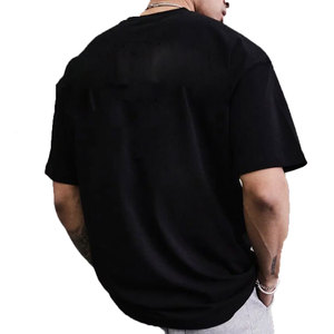 Nuevo estilo Fitness Workout 95% algodón Running Sport Gym Camiseta de manga corta para hombres - Product Image 2