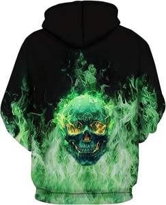 Sudaderas con capucha informales de invierno para hombre, Color sólido, 100% algodón, respetuoso con el medio ambiente, secado rápido, transpirable, ropa de moda de ajuste Regular - Product Image 1