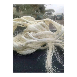 Fibra de sisal natural pura de aproximadamente 90cm utilizada para la característica ignífuga del sombrero de tejido - Product Image 2