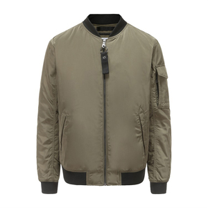 Blouson d'aviateur réversible XL surdimensionné personnalisé pour hommes, vêtements d'hiver neufs avec col montant en tissu léger Fabricant direct - Product Image 1