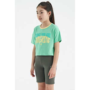 Camiseta Tommylife Fiesta para Niñas y Adolescentes, con Estampado de Letras Coloridas, Cuello Redondo, Manga Corta y Corte Holgado - Product Image 6