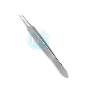 Pinzas Corneales Reutilizables de 0.12mm 1x2 Dientes con Plataformas de Ligadura para Kits de Cirugía Oftálmica Clínica - Product Image 3
