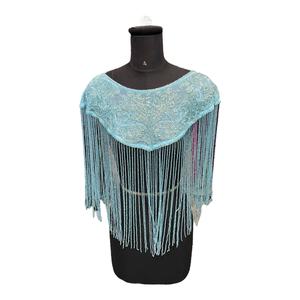 2025 Beaded <b>Sequins</b> Cape 100% Cotton <b>Fabric</b> Best Price From India - Product Image 1
