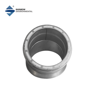 Gomito a 30 gradi per tubo fumario isolato a doppia parete in acciaio inossidabile 304 di classe A, <span class=keywords><strong>diametro</strong></span> 6 pollici, per stufe a legna e gas - Product Image 5