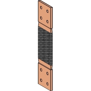 Pour SCHNEIDER ELECTRIC KTB0000YT1 Tresse de connexion Canalis KT Longueur 400mm Section transversale 600mm pour applications sur busway et câbles - Product Image 1
