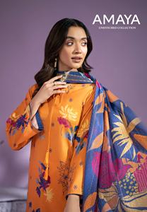 ชุดผ้าลอนปากีสถาน ชุดผ้าลอนไไฟซาลาบาด ชุดปากีสถาน ซัลวาร์ คามีซ ชุดฤดูร้อน ซัลวาร์ คามีซ สำหรับผู้หญิง - Product Image 6