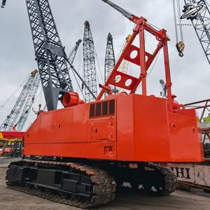 Grue sur chenilles hydraulique HitachiKH100 d'occasion, 30 tonnes, flèche en treillis de 34 m, marque japonaise d'origine, faible nombre d'heures, certifiée CE - Product Image 6