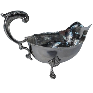 Salsa Salsera Tabletop Comedor Utensilios de cocina Salsera de acero inoxidable Vajilla clásica con material de buena calidad - Product Image 4